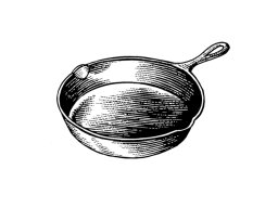 cast iron skillet